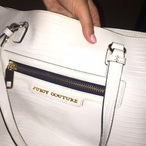 Juicy Couture White Bag almost perfect condition